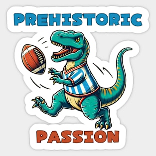 Football player dino Sticker